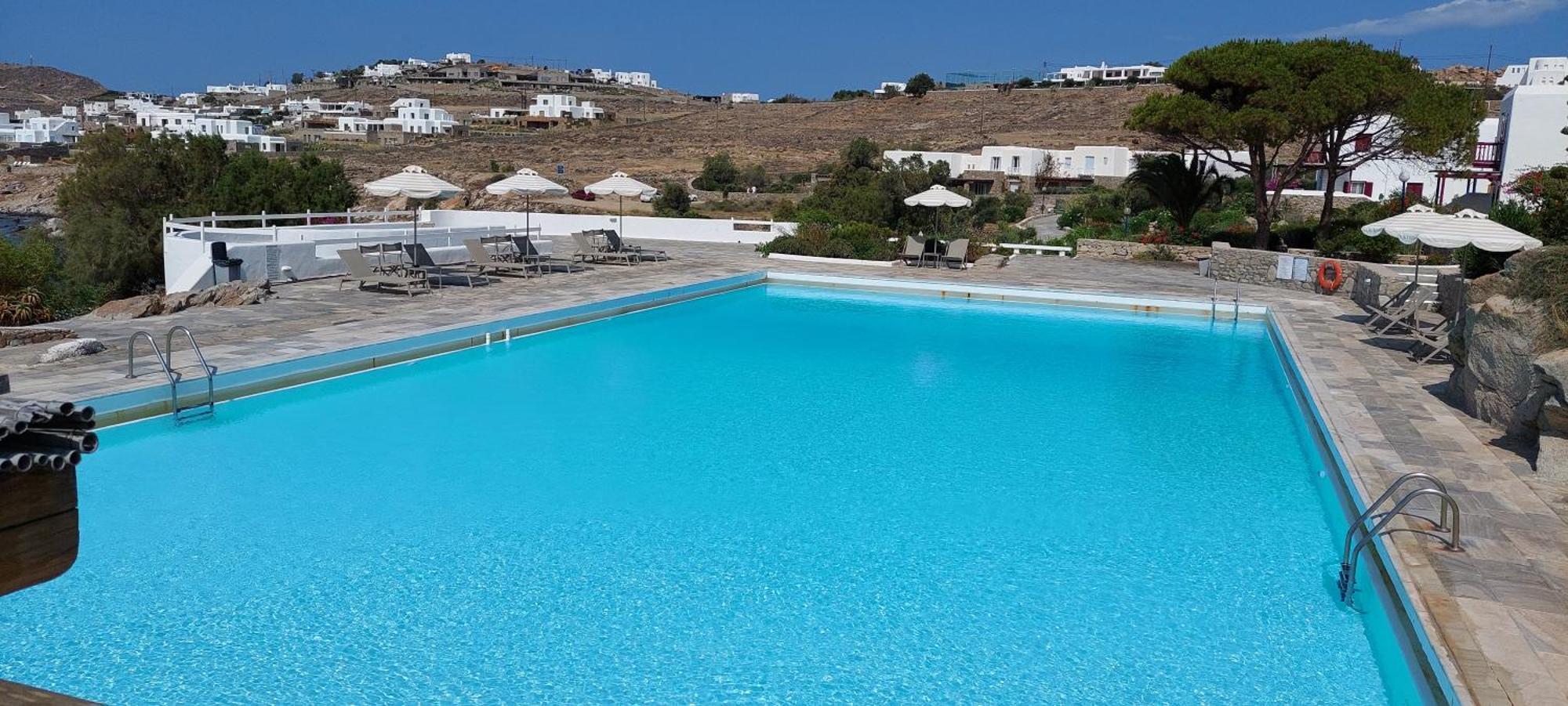 奥诺斯Mykonian House With Shared Pool别墅 外观 照片