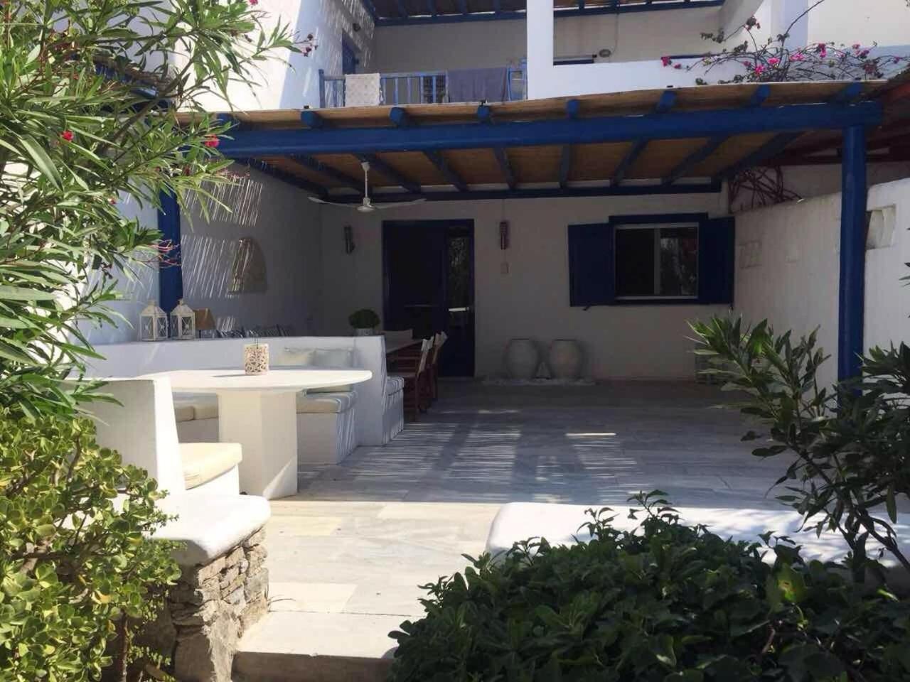 奥诺斯Mykonian House With Shared Pool别墅 外观 照片